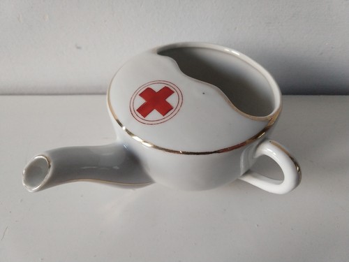 Antique red cross infant - antique,